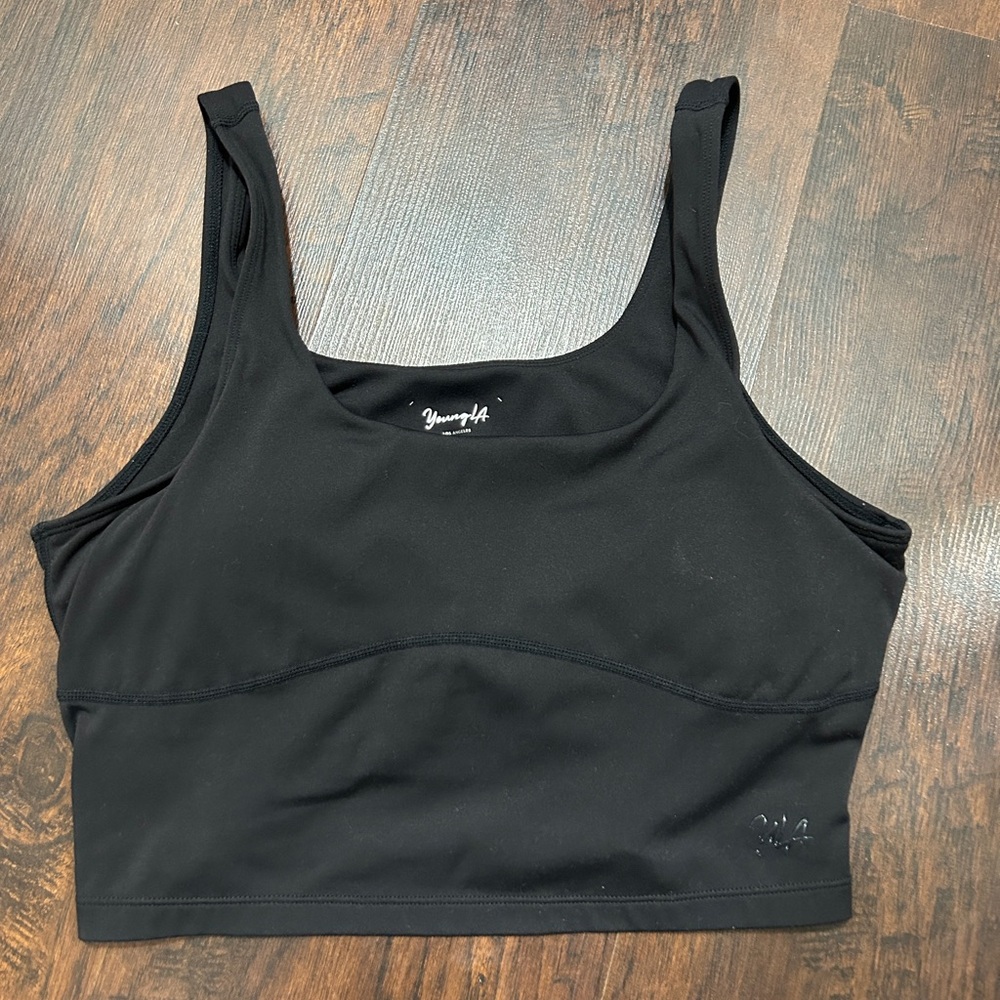 YoungLA Women's Black Tank - LG
